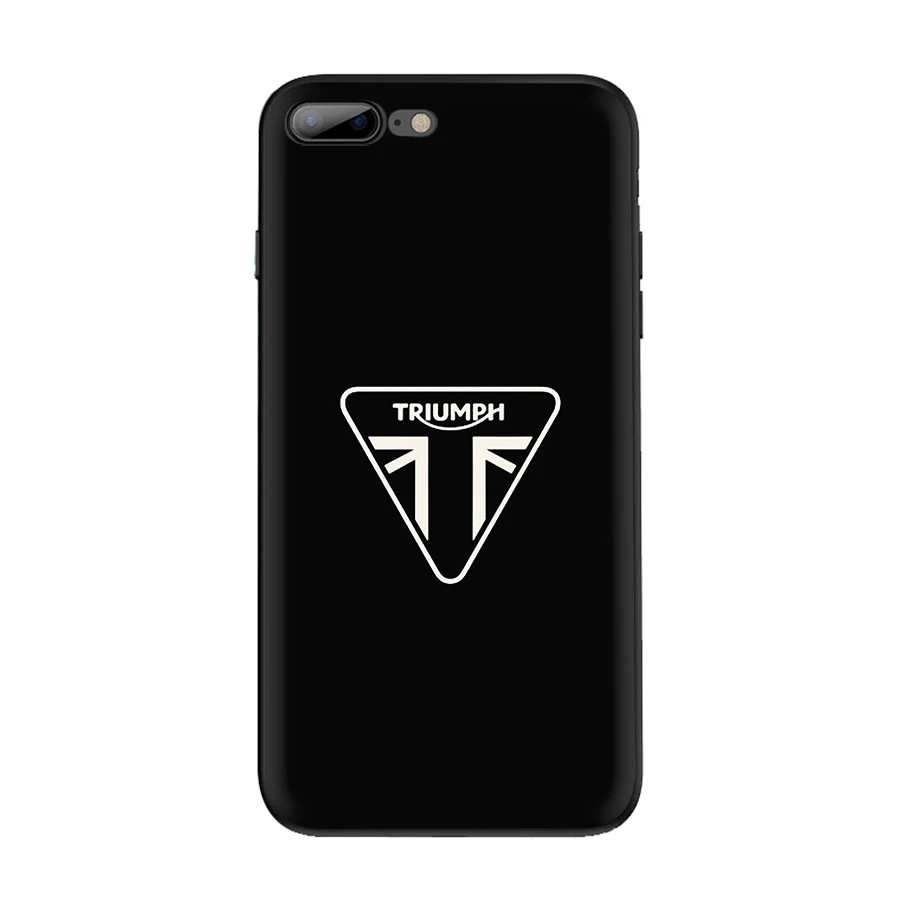 Мобильный телефон чехол для iPhone 6 6s 7 8 Plus iPhone 11 Pro X XR XS Max 5 5S SE чехол мотоцикл «Триумф»