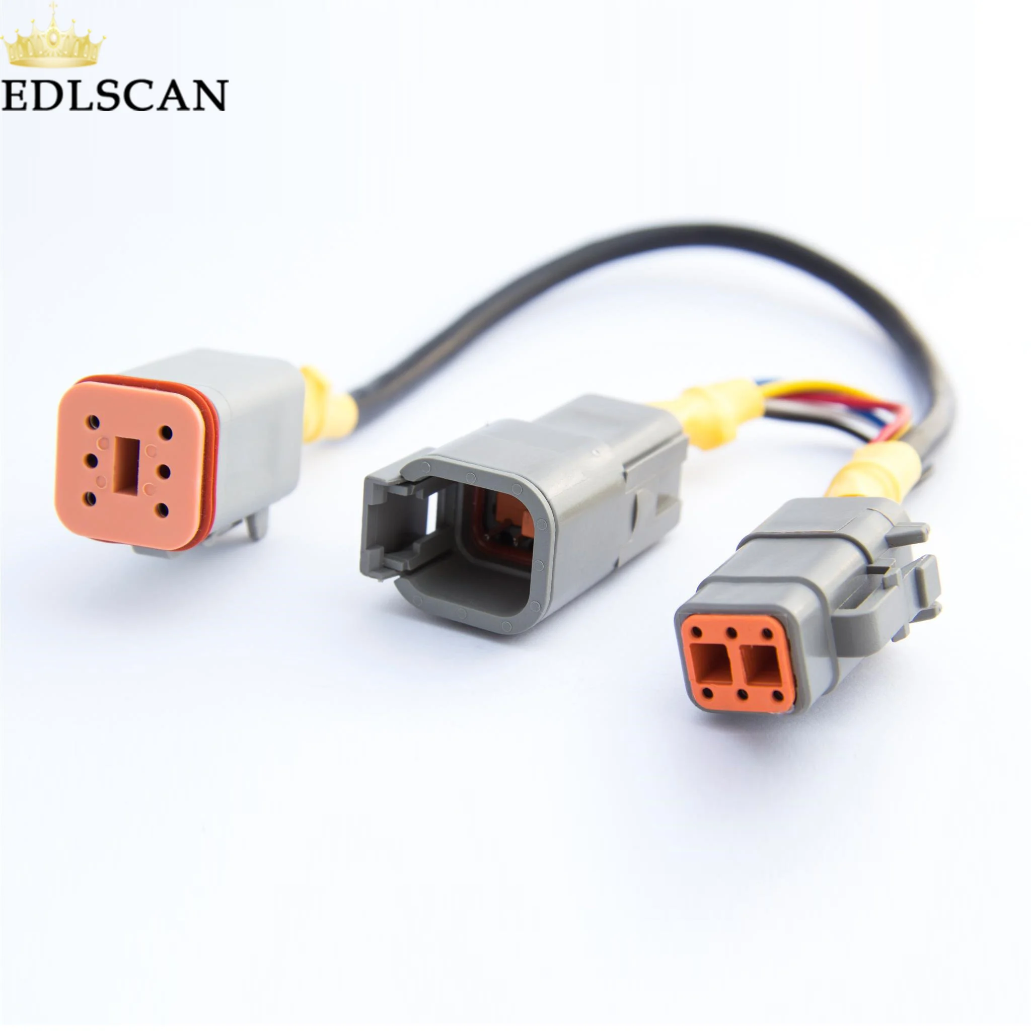 EDLSCAN 8Pin 6Pin Диагностический кабель для Penta Vodia5 морское диагностическое приспособление для двигателя