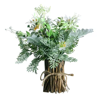 

Artificial Fake Plants With Pot For Garden Decoration Artificial Flowers Tropical Plastic Plants Bonsai Home Table Decors