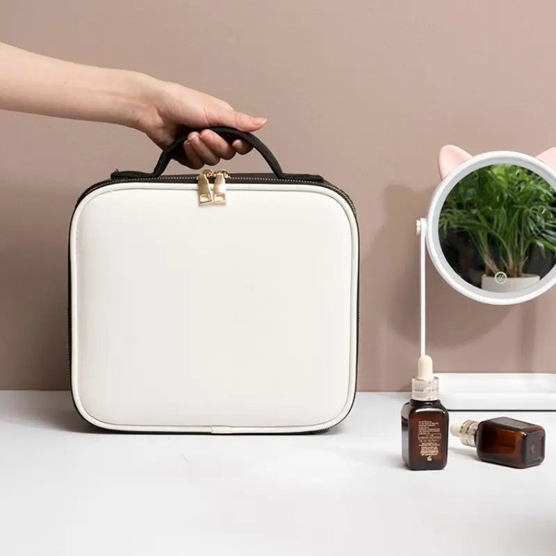  Female Professional Makeup Organizer Bolso Mujer Cosmetic Bag Large Capacity Storage case Multilaye