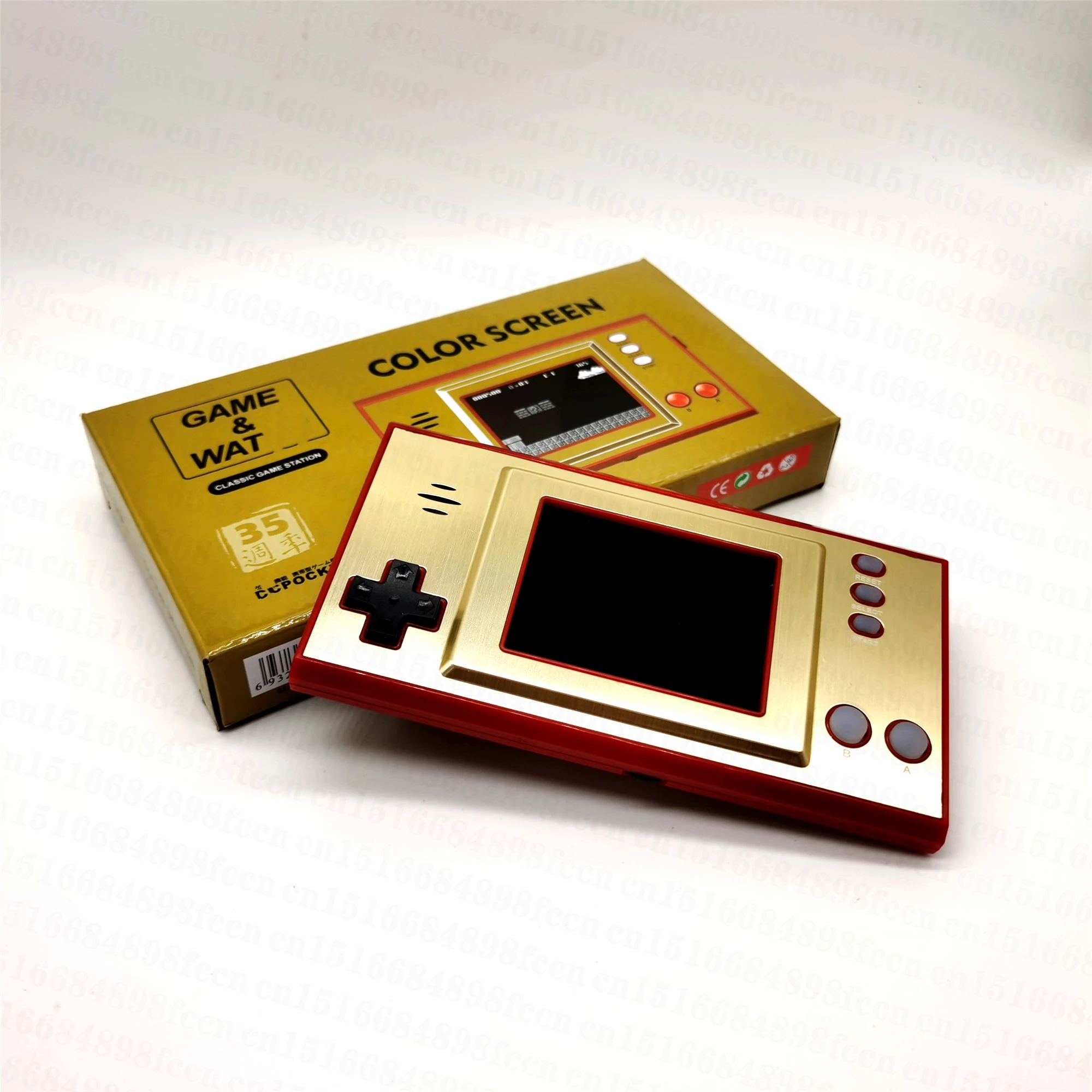 GB-35 Mini Retro Handheld Game Console Portable Game Player for Nes Games with 638 Games AV Out Rechargeable Gift for Kid