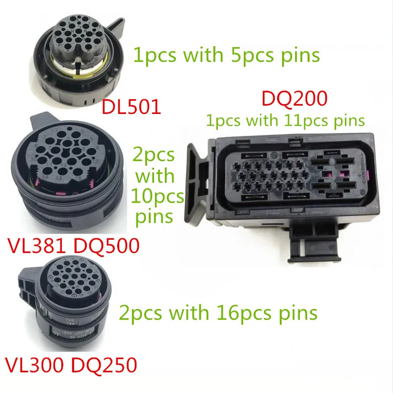 25 Pin Way Mechatronics DQ200 0AM DSG 7 скоростной разъем с 11 шт клеммами для Audi Beetle Caddy Golf 1K0 973 213 |