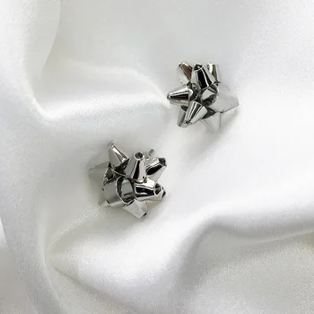 

2020 New Style Earrings Simple Europe America Metal-Style Fashionable Brass Gold-plated Earrings Women's For Girls Earings