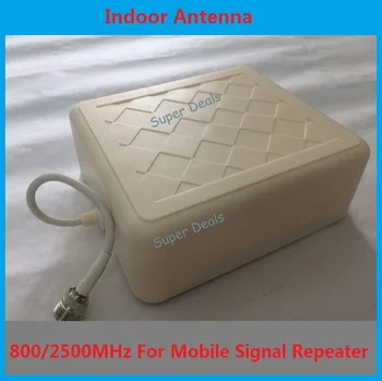 

ZQTMAX Indoor directional panel antenna 30cm cable for mobile phone signal booster 2g 3g 4g 806-2700MHz repeater cdma dcs 2600