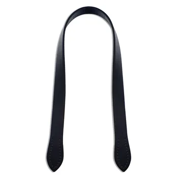 

DIY Accessories Hand Sewing PU Leather Handbag Strap 60cm Leaves Solid Simple Replacement Belt Handle Long For Shoulder Bag