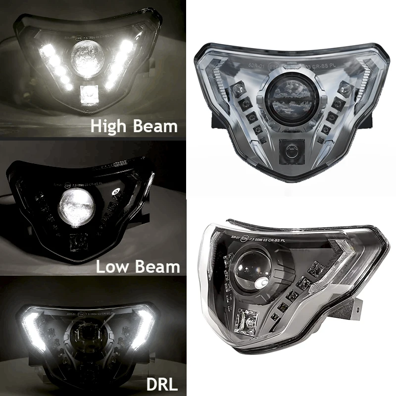 Светодиодные фары E9-mark для BMW G310GS G310R G 310 GS R 310GS мотоциклов с полным комплектом