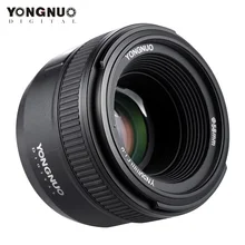 Объектив YONGNUO YN50mm F1.8 с большой апертурой и автофокусом для Canon Nikon D800 D300 D700 D3200 D3300 D5100 D5200 D5300 DSLR Объектив камеры