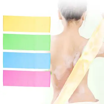 

Body Cleaning Exfoliating Washcloth Elastic Shower Scrub Rubbing Massage Bath Towel Strap Bath Accessories