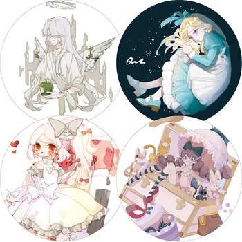 

Girl Washi Tape Wide Sticker Stationery White Paradise