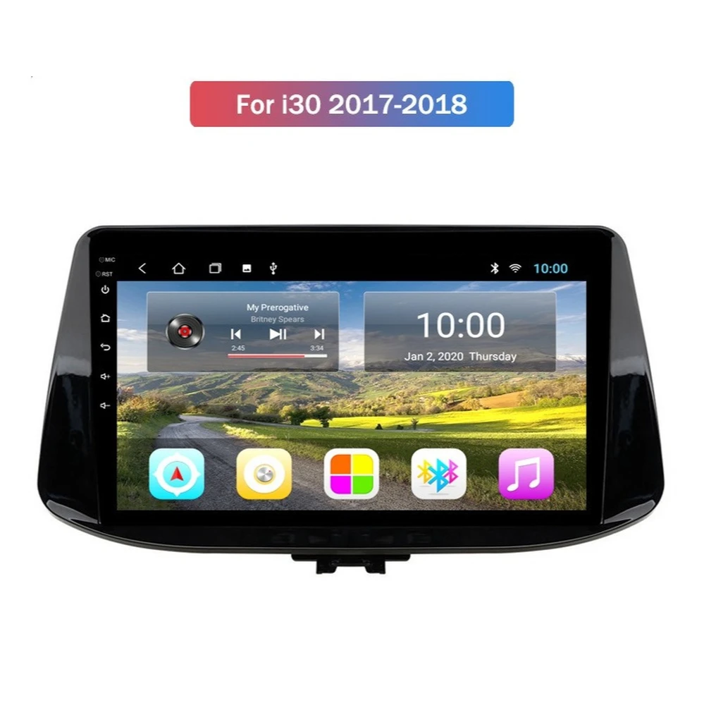 Android 10.0 Car GPS Navigation for Hyundai I30 2017-/Elantra GT 2017-(United States Canada)Auto Radio Stereo Multimedia Player |