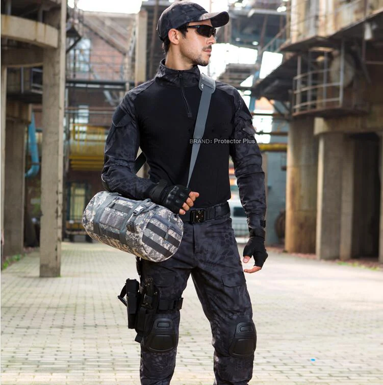 

Personality fashion fitness barrel bag single shoulder backpack leisure sports portable big bag bucket travel men hand bag