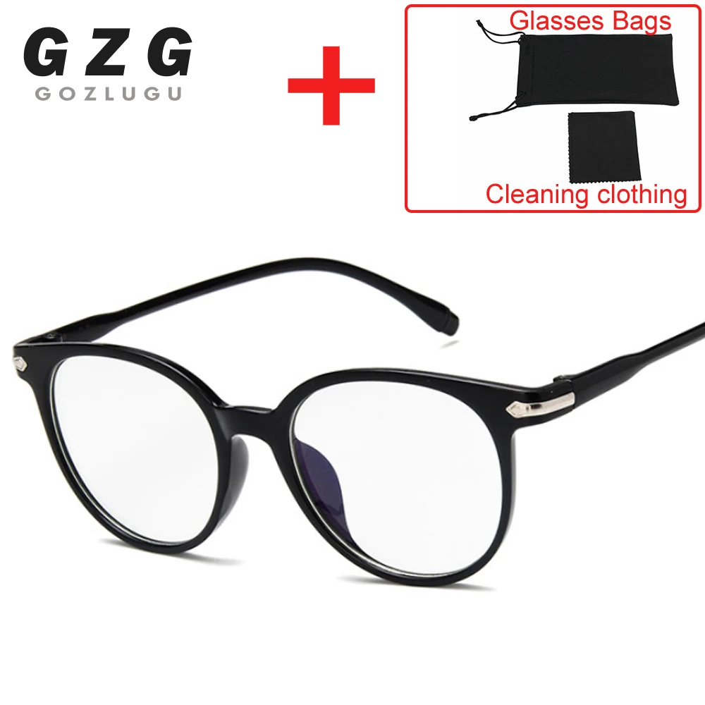 

2019 Spectacle frame cat eye Glasses frame clear lens Women brand Eyewear optical frames myopia nerd black blue eyeglasses frame