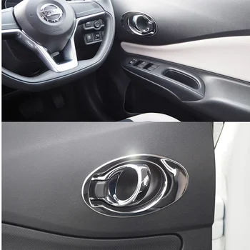 

Car Decoration Stainless Steel Interior Handle Trim Car Styling Cover Accessories for Nissan Note Versa Hatchback 2017 UP