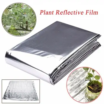 

210x120cm Plant Reflective Film Plant Cover Garden Greenhouse Covering Foil Sheets Garden Plant Grow Light Accessories 2020 New