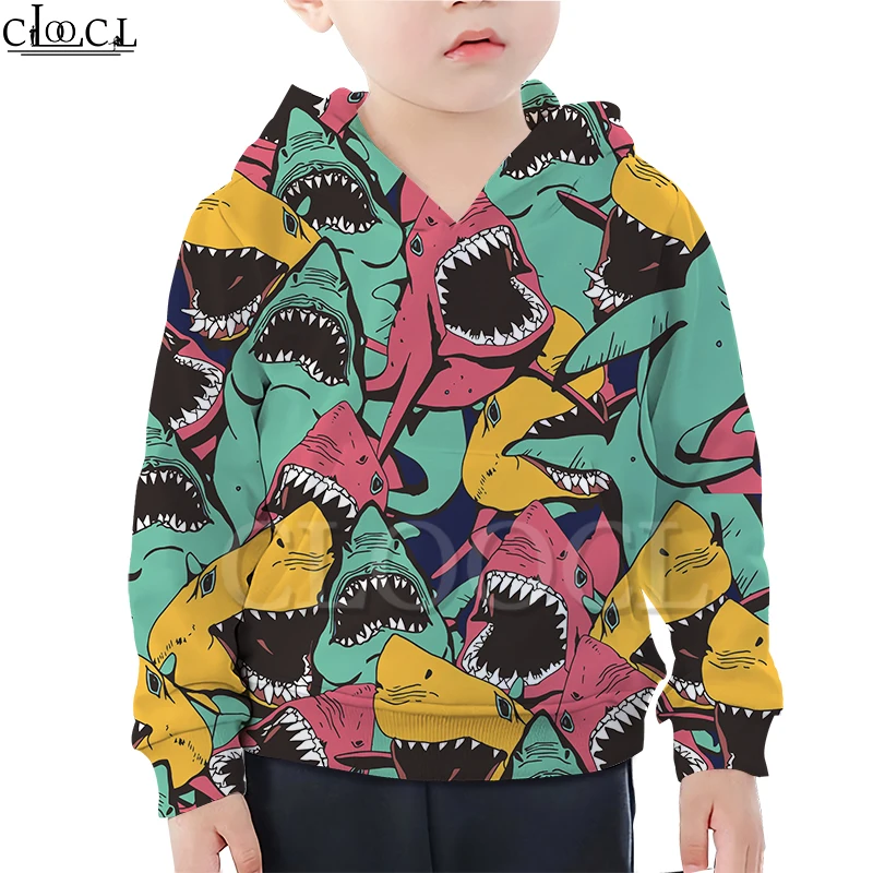 

Family Matching T Shirt Animal Shark 3D Print Hoodie Boy Girl Sweatshirt Baby Daughter Casual Shorts Set Drop Shipping