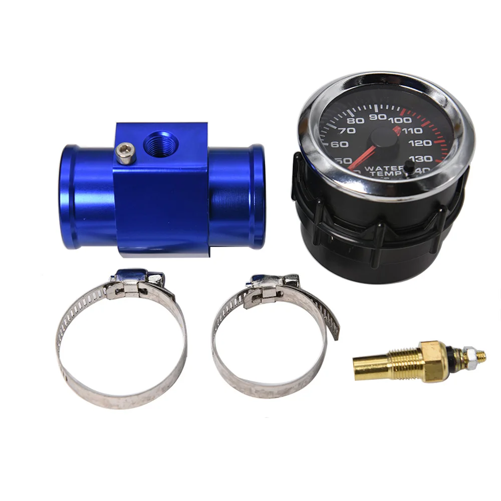 Kit de medidor de temperatura del agua para coche, adaptador de Sensor de  junta de temperatura del agua, radiador de 28-40MM, 40-140 Celsius, 52MM -  AliExpress