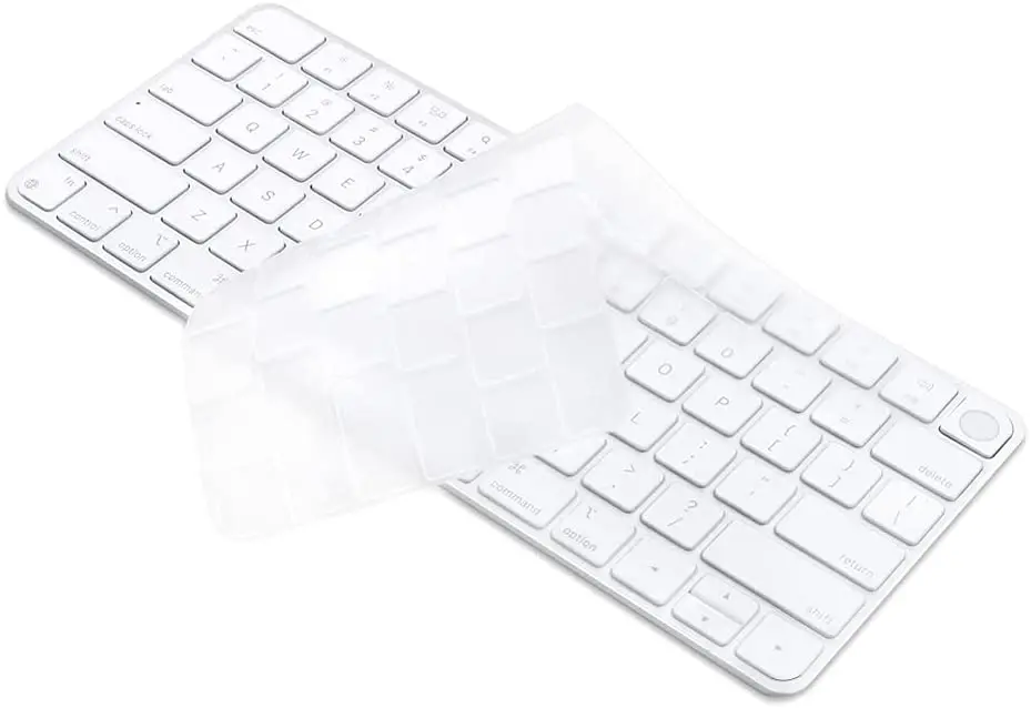 Cover Per Tastiera In Tpu Per 2021 Apple New Imac 24 ''M1 Chip Euro Magic Keyboard Lock Key A2449 E Touch Id A2450 Accessori