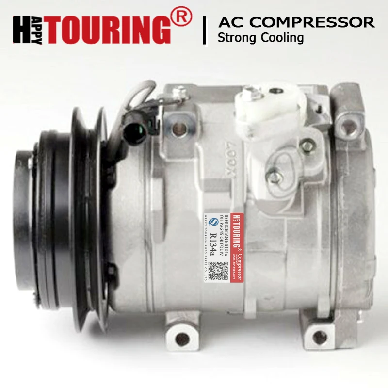 Компрессор переменного тока 10S17C для Mitsubishi Pajero III 2000 2008 247300 8310 447170 7850 447220 3994