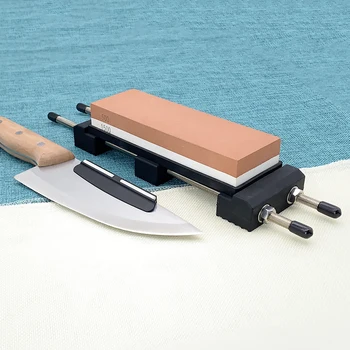

600/1500# Sharpening stone Angle guide knife sharper bar stainless Silica gel sink base water whetstone Apex edge blade sharp