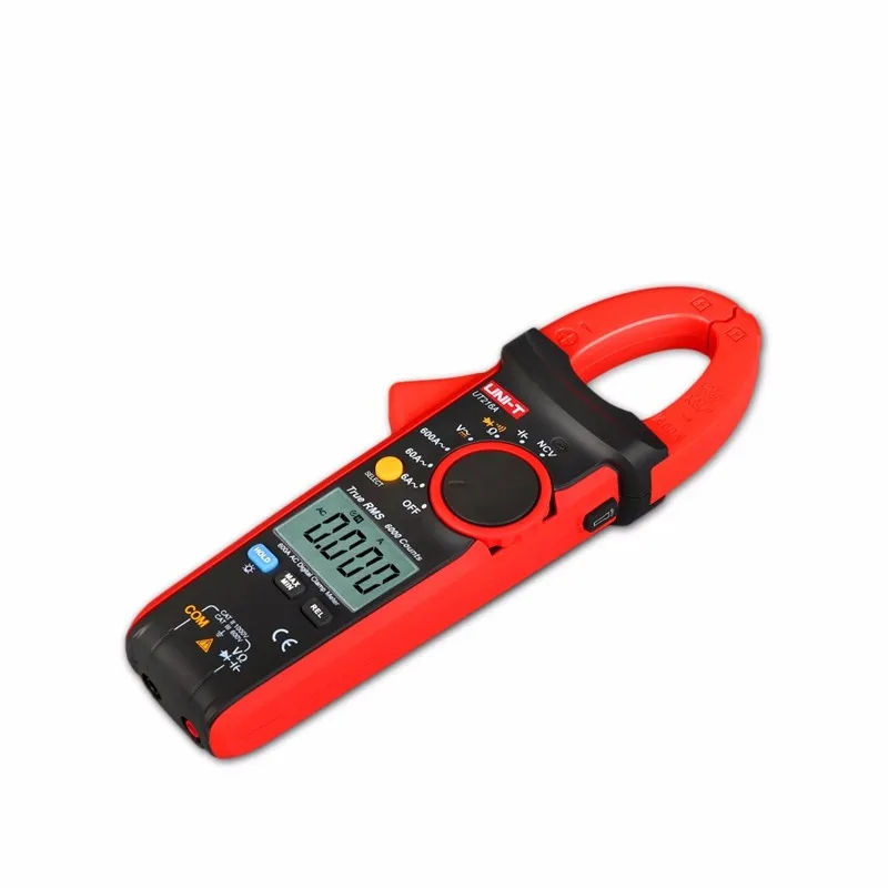 UNI-T UT216A 600A Digital Clamp Meters AC Current NCV Tester V.F.C Diode LCD Display Work Light AUTO Range Multimeters