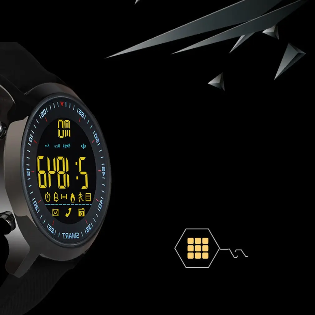 2019 новые спортивные Смарт-часы шагомер 50 м глубина водонепроницаемые Смарт-часы для плавания сообщение напоминание Bluetooth часы для