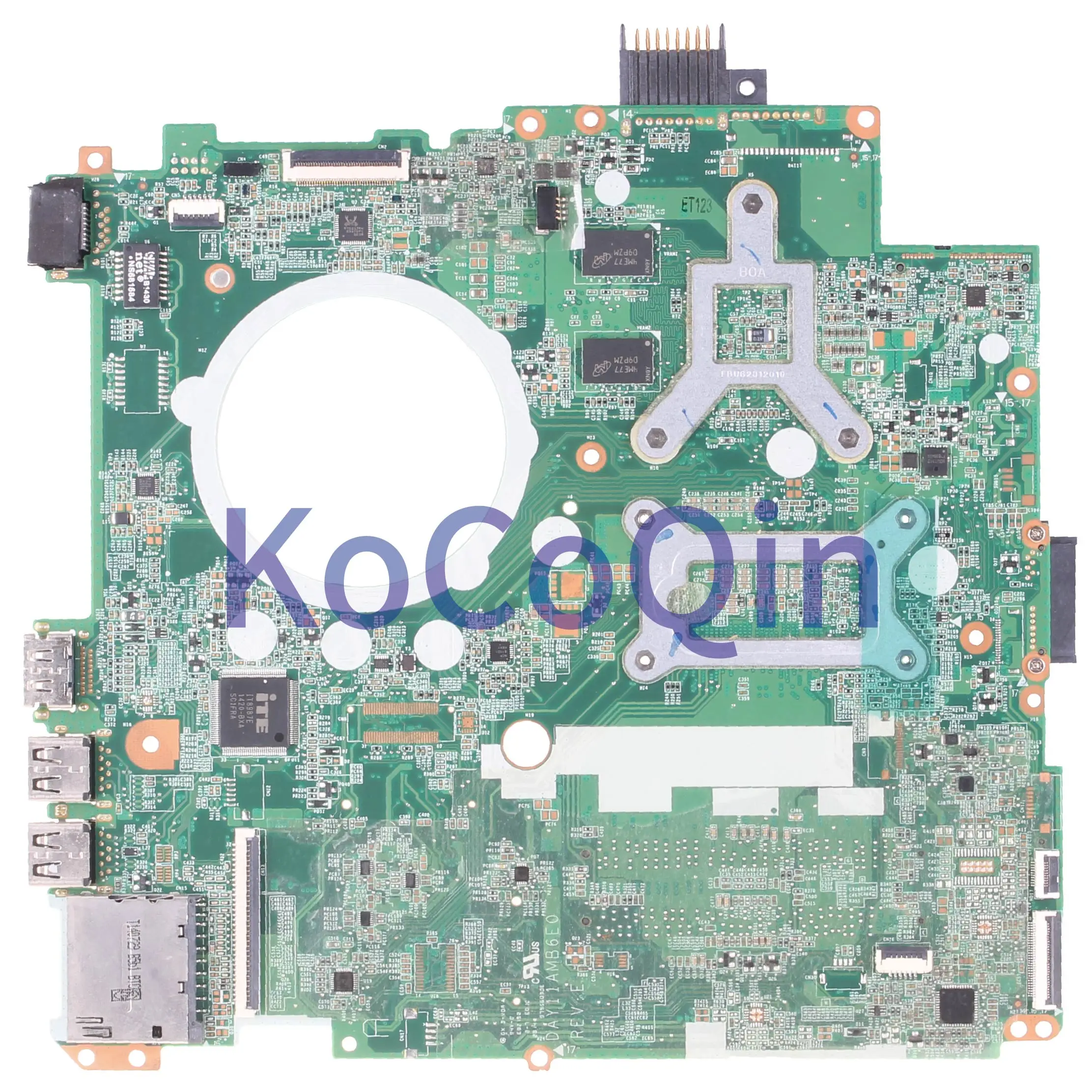 price cut  KoCoQin Laptop motherboard For HP Pavillion 14-P 14-u002TX 14-u005TX Core SR1EB i7-4510U Mainboard 