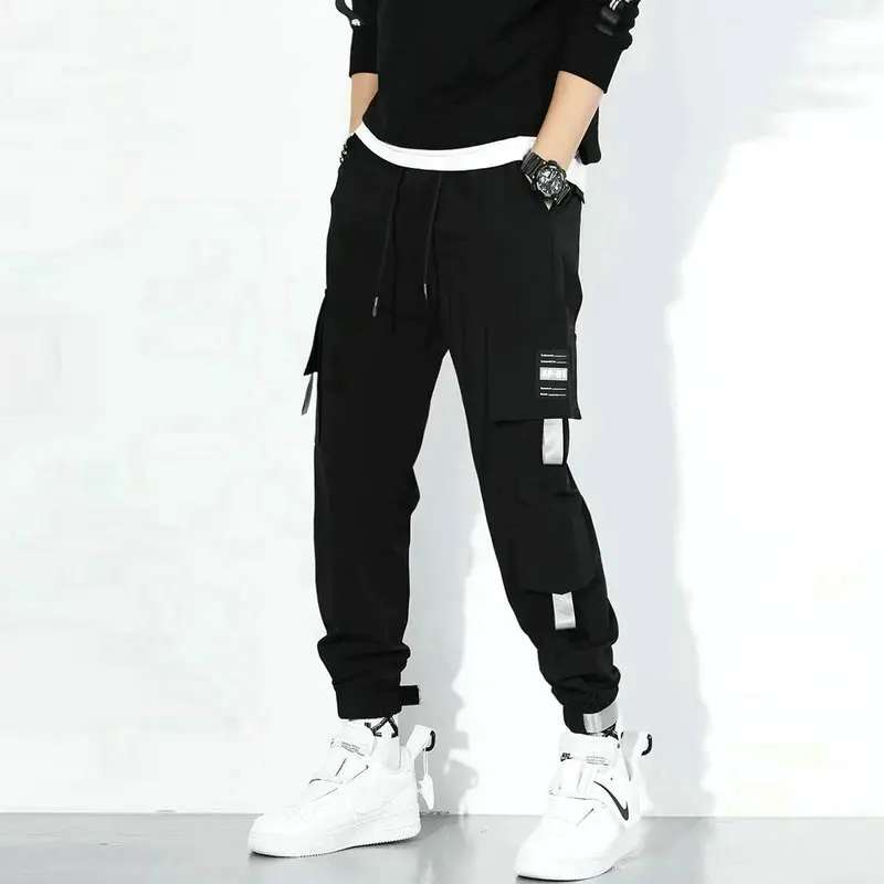 Hip Hop Harem Cargo Pants Men 2020 Side Pockets Trousers Joggers Streetwear Male Fashion Casual Sweatpants Jogger Men Black Hip Hop Harem Cargo Pants Men 2020 Side Pockets Trousers Joggers Streetwear Male Fashion Casual Sweatpants Jogger Men Black
