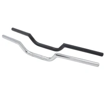 Руль мотоцикла для кафе Harley Yamaha Honda Suzuki мотоцикл универсальный 22 мм руль скутер мото 67 см длина ручки Ba