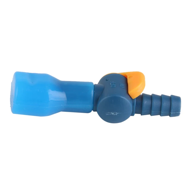 Bite Valve De Rechange Pour Sac D'hydratation - Embout Buccal Avec 3 Embouts Silicone - Bleu