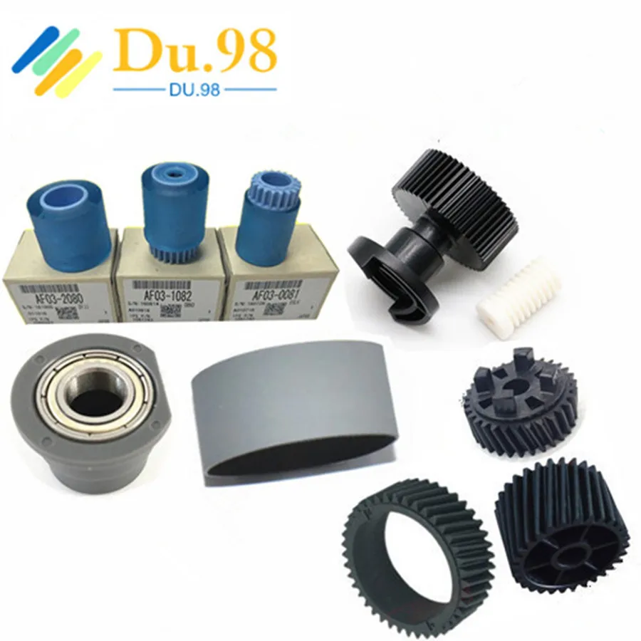 For Ricoh AF 2075 1075 2051 2060 MP 6000 7500 8000 Fuser Gear Set ADF Belt Paper Pickup Roller Motor Gears Developer Bushing | Компьютеры