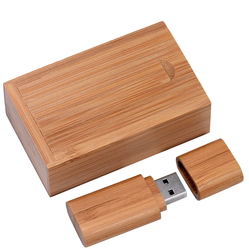 JASTER Maple wood Personalized Logo usb flash drive Rose wood usb 2.0 4GB 8GB 16GB 32GB 64GB photography gift Walunt wood - Цвет: Carbonized With box