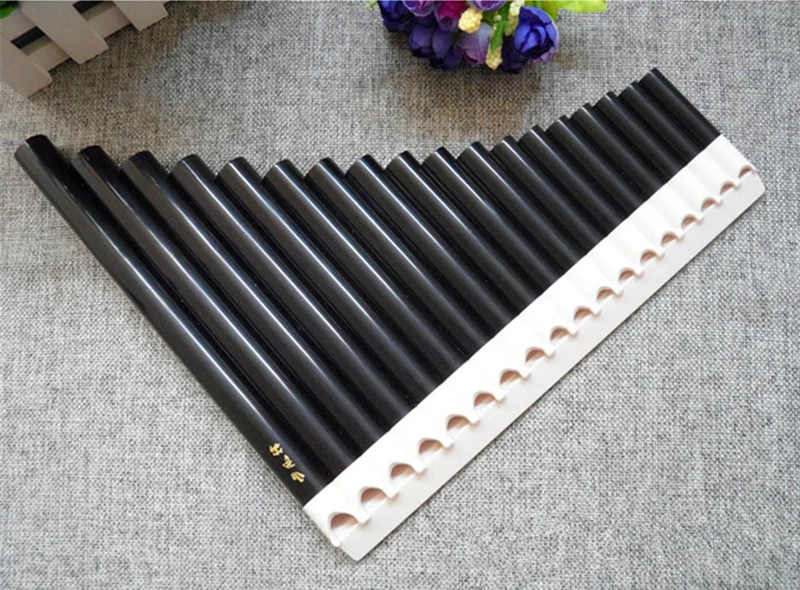 Pan Flute 18 труб ABS духовой инструмент Panpipe C Ключ Flauta ручной работы Panflute Flauta народные Музыкальные инструменты 18 pipe Panflute