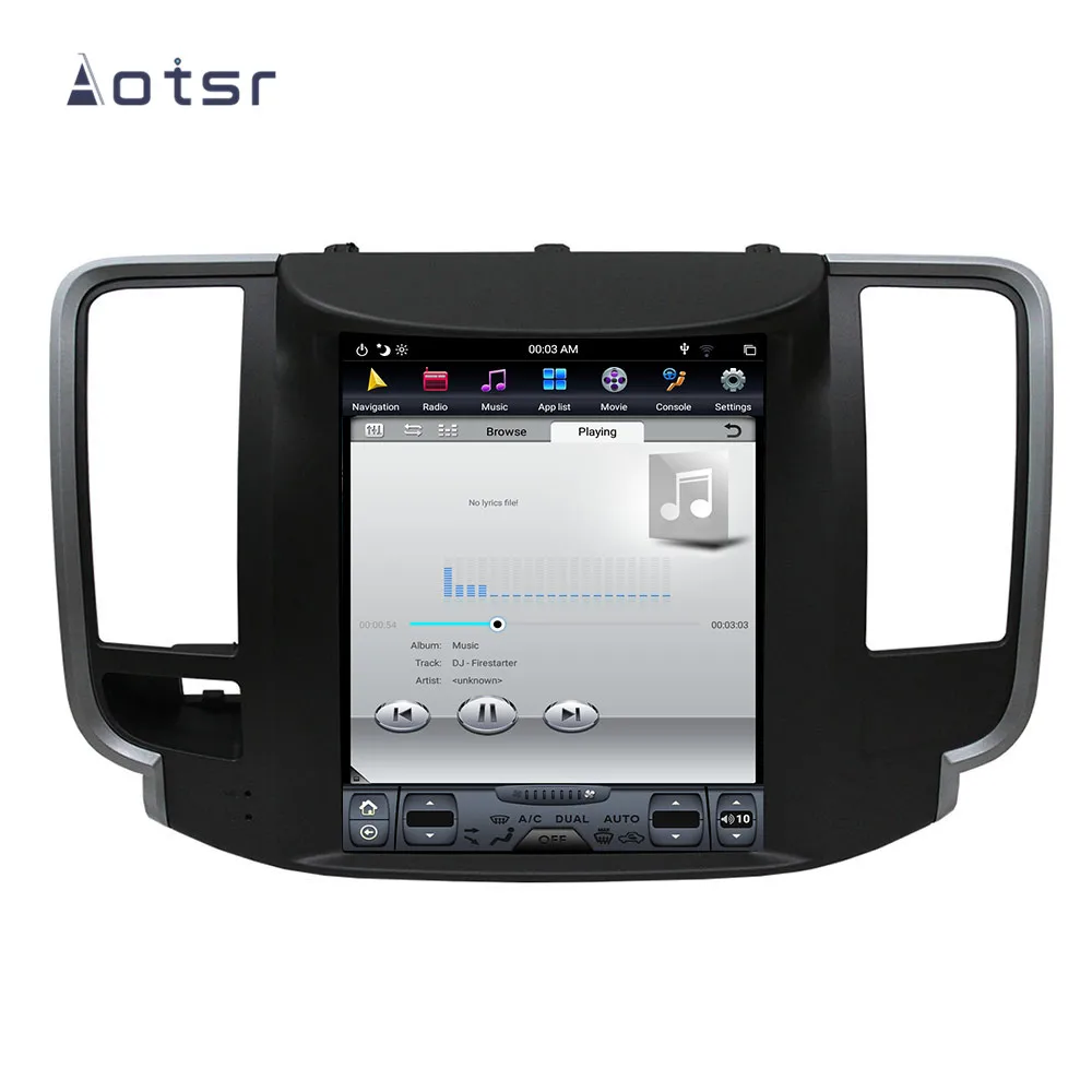 Discount Auto Android 7.1 Tesla Car Vertical screen IPS no DVD Player gps tracker For NISSAN Teana 2008-2011 multimedia car dvr with gps 3