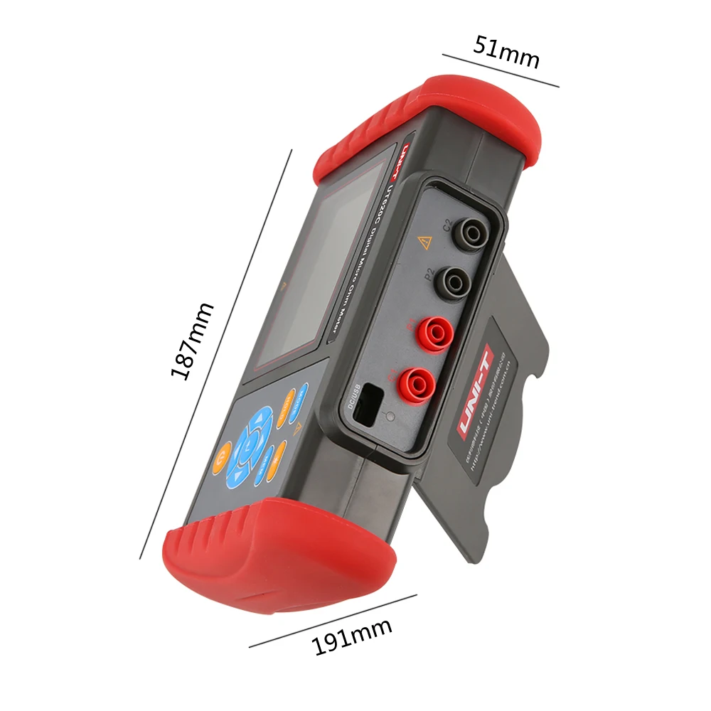 UNI-T Digital Meter DC Low Resistance UT620C Milliohm Meter DC Milliohm Low Resistance Microohm Ohm Tester resistance tester