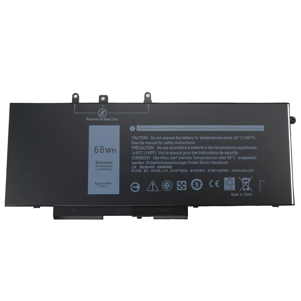 7.6V 68WH 8900mAh GJKNX New Laptop Battery for Dell Latitude 15 3520 3530 E5480 5480 5490 5580 5590 GD1JP Fit Notebook | Компьютеры и