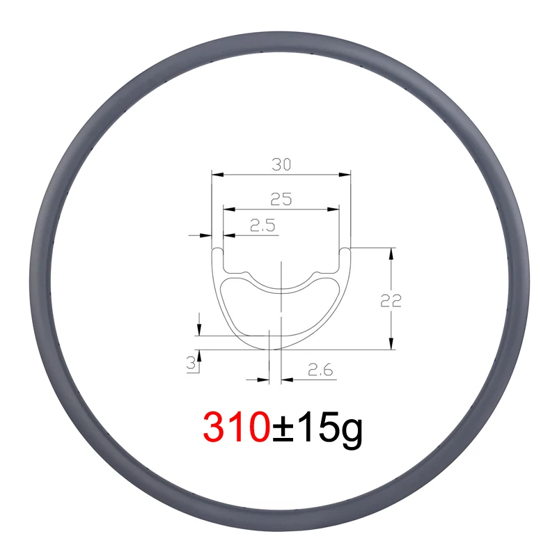 LIENGU 310g супер светильник 29er MTB XC гоночный клинчерный бескамерный Асимметричный 30