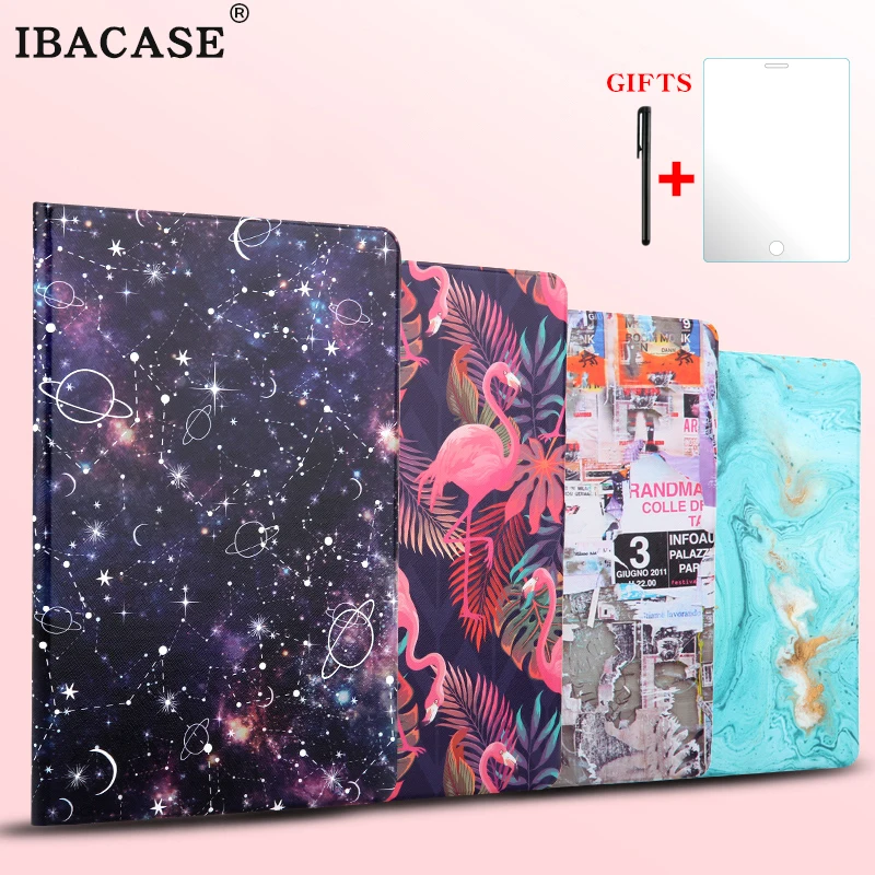 

case for Samsung Galaxy Tab S5E 2019 SM-T720 SM-T725 Smart cover stand Tablet case Luxury PU leather case