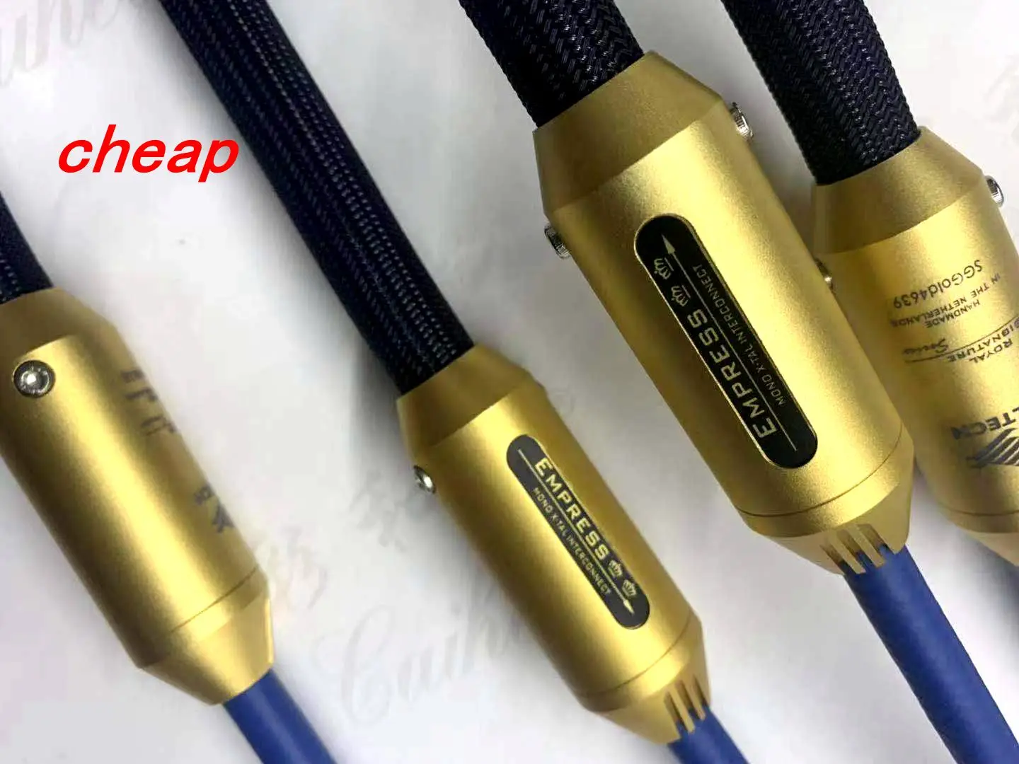 US $207.00 Free Shipping HighEnd Pure Silver Balanced Interconnect XLRXLR Audio Cable