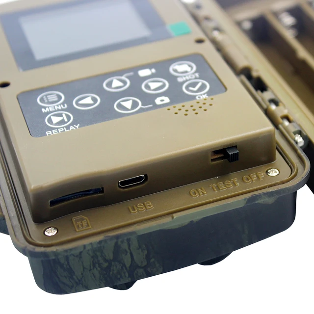 Trail Camera Wildlife Game Hunting Trail Camera Motion Activated Security Camera IP66 Night Vision Scouting Camera 4