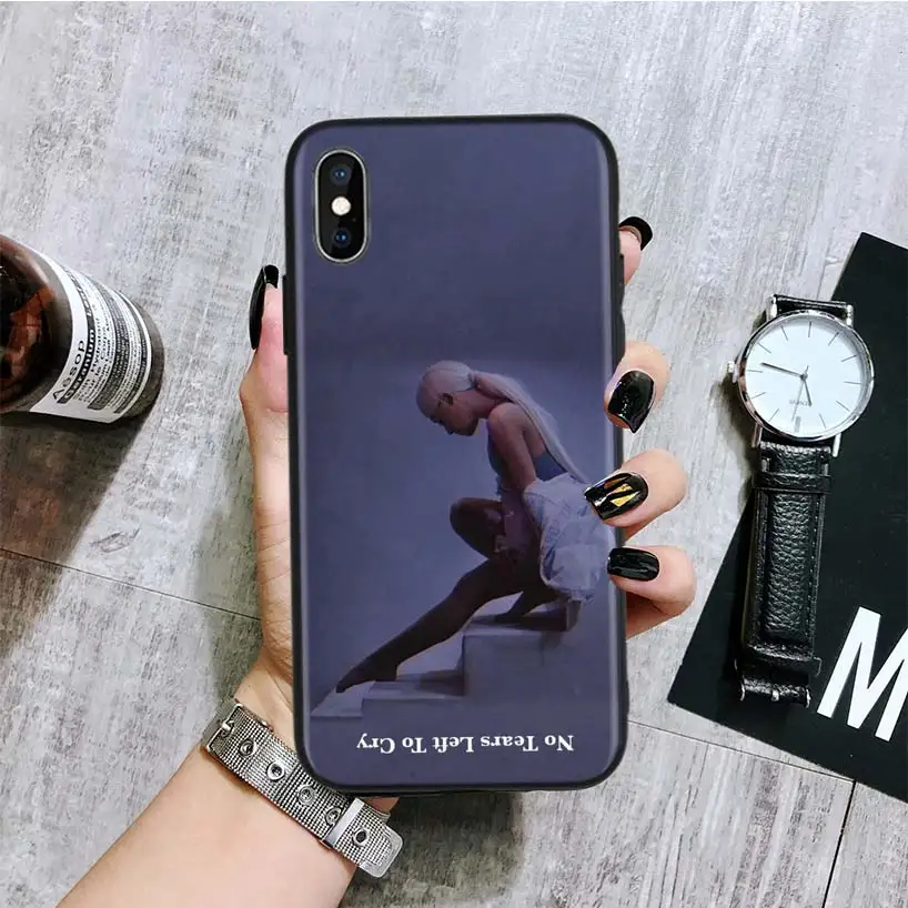 Черный чехол для IPhone 11 Pro XS MAX XR 7 8 6 6S Plus X 10 Ten 5 5S SE Coque Shell