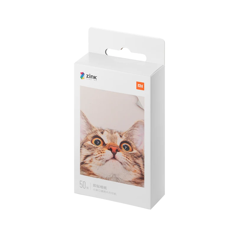 Xiaomi ZINK Pocket Printer Paper Self-adhesive Photo Print 50-400 Sheets For Xiaomi 3-inch Mini Pocket Photo Printer photo print sheets,photo print paper