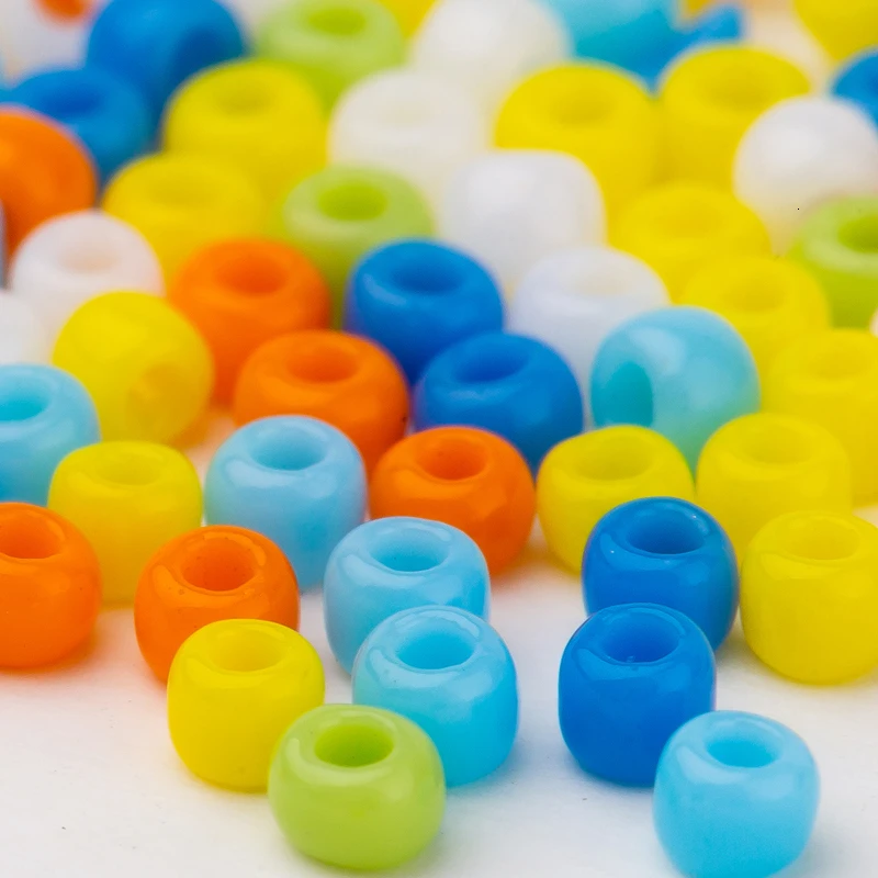Taidian Koraliki Toho Beads 11/0 2 мм круглые непрозрачные многослойные бусины ручной работы