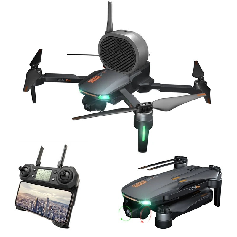 Дрон GD91 GPS оптический поток позиционирование функция следования FPV Дроны с