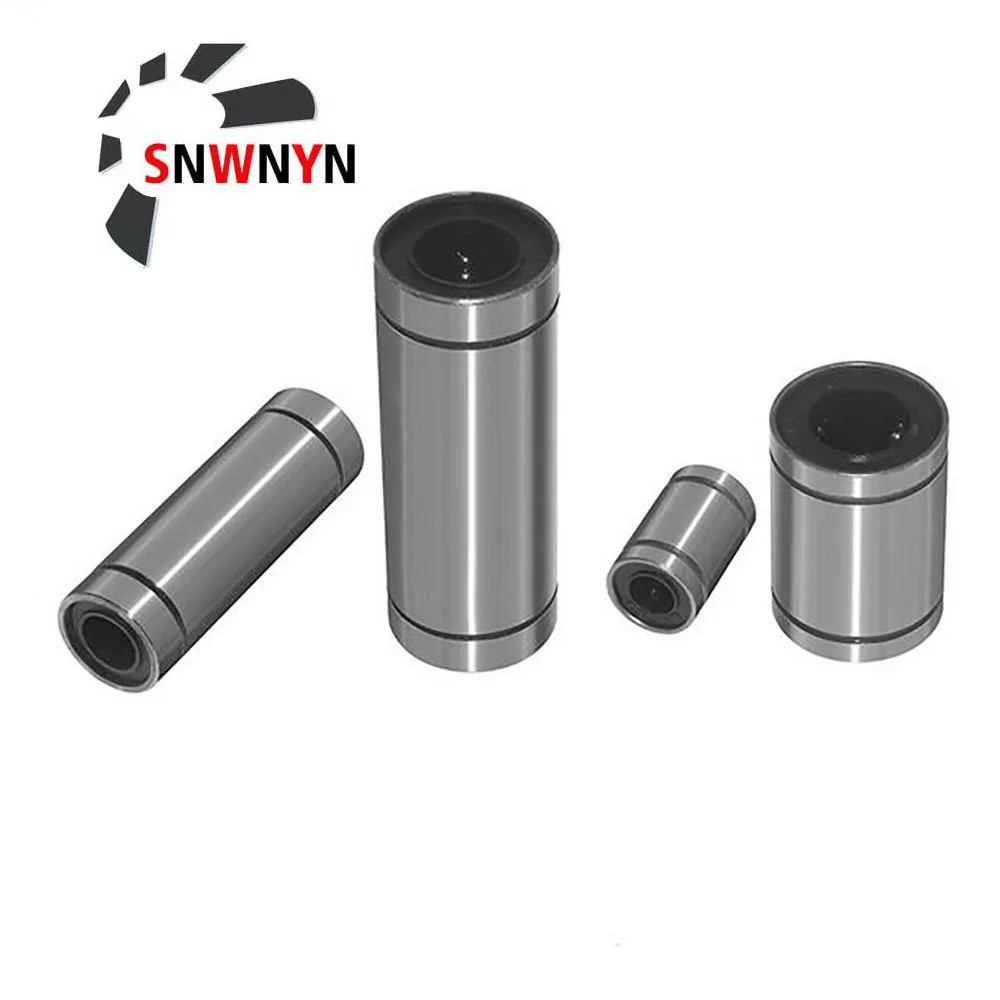 Miniature Linear Rail Linear Rail Linear Bearing Miniature Bearings LM8UU LM10UU LM16UU LM6UU LM12UU LM3UU Linear Bushing 8mm CNC Linear Bearings For Rods Liner Rail Shaft 3D Printers Parts