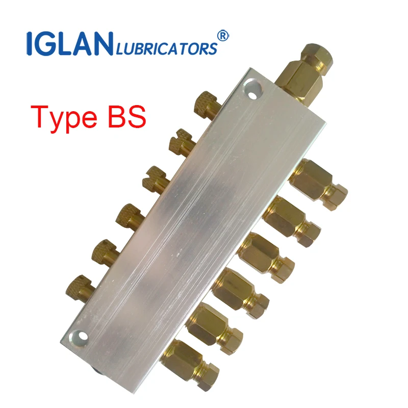IGLAN Type B Латунь 2/3/4/5/6/7/8/10 способ регулируемого смазочного масла поршневой