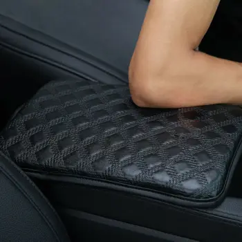 

Car Car Armrests Cover Pad Cover Console Box Cushion Accessories Black