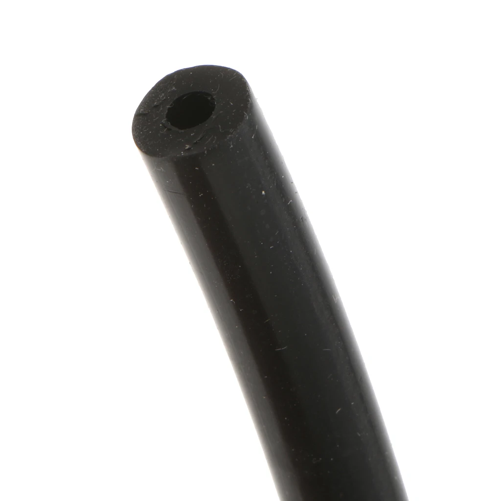 MagiDeal силиконовый 5 мм высокотемпературный вакуумный шланг черный 3 метра длиной