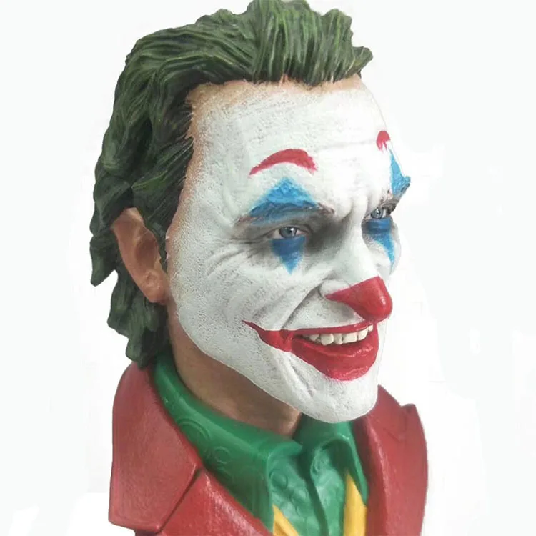 Горячие Joaquin Феникс фильм Джокер статуя DC супер герой Лига Справедливости Бэтмен серии бюст половина тела фигура модель игрушки