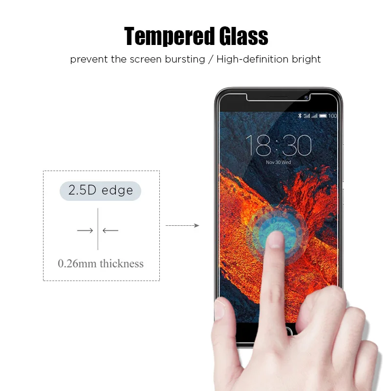 1 шт/2 шт HD жесткий экран протектор для Meizu Pro 5 6 7 Plus 6S M8C закаленное стекло X8 V8 M10