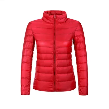 

Lady Slim White Duck Down Outdoor Jacket Warm Slim Winter Coat Large Size 3XL Snow-outwear Overcoat Lightweight Parka Outwear